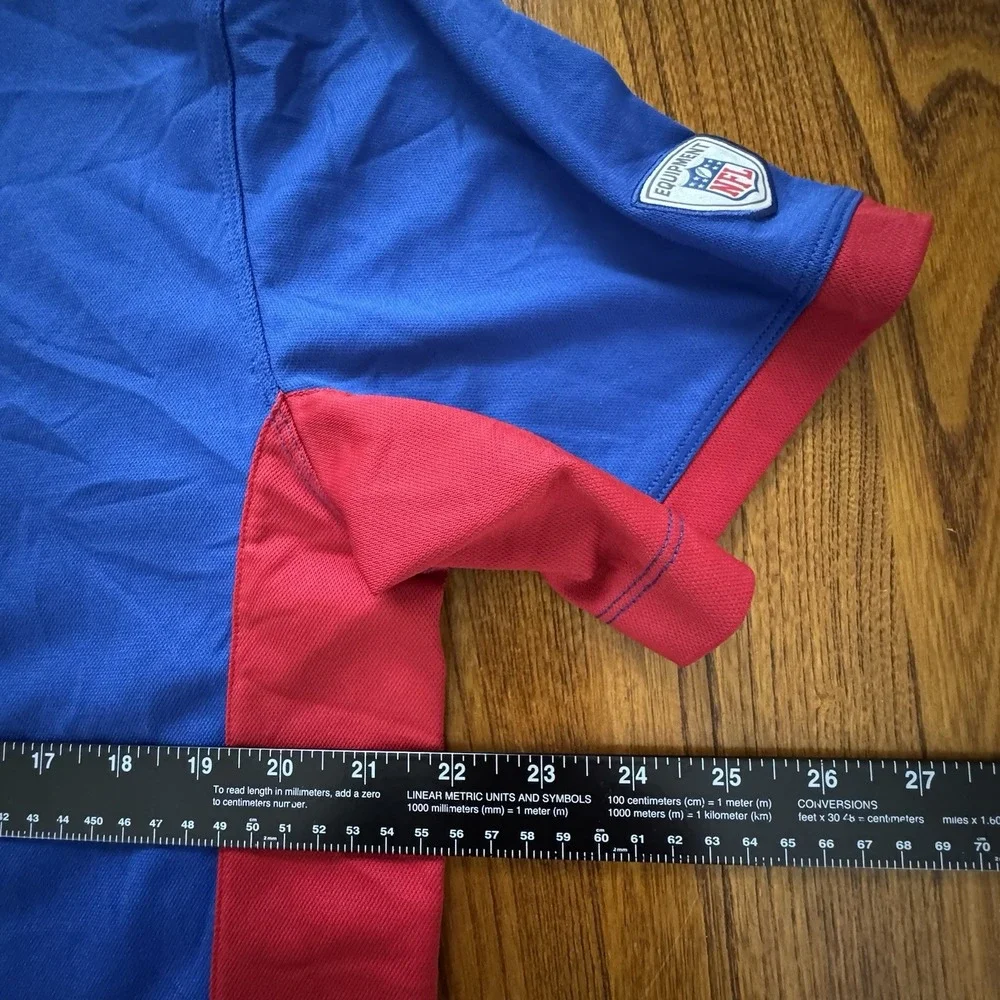 New York‎ Giants Nike Dri Fit NFL Equipment Training Performance Polo Size L